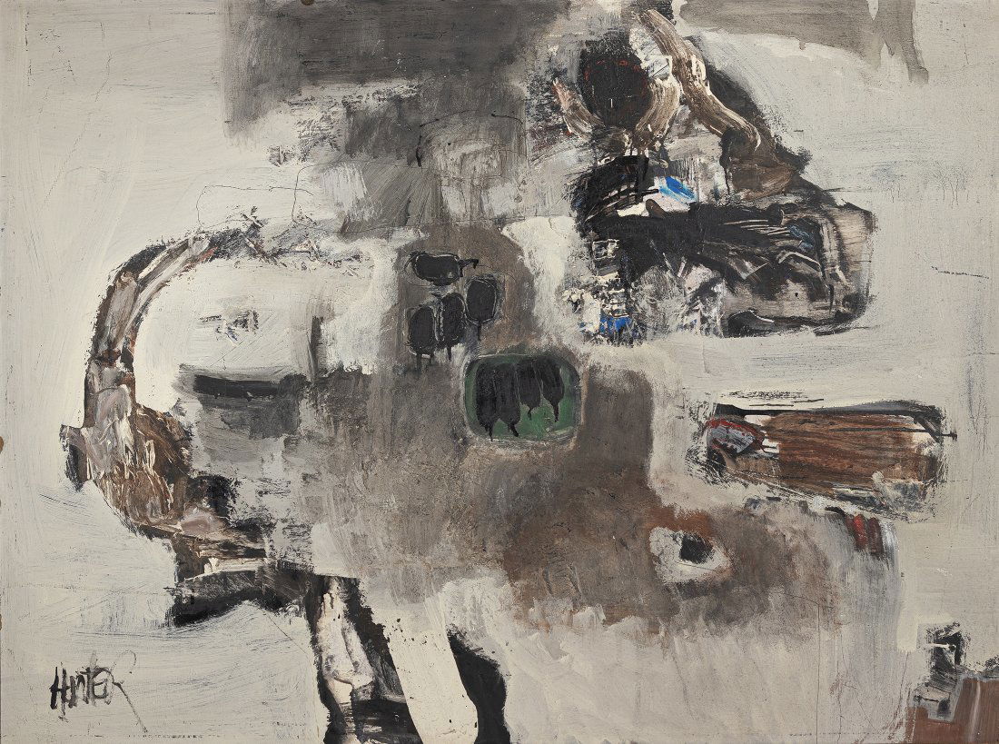 Eliot Hunter (1938-1970) - Untitled (Abstract) (1 of 1)