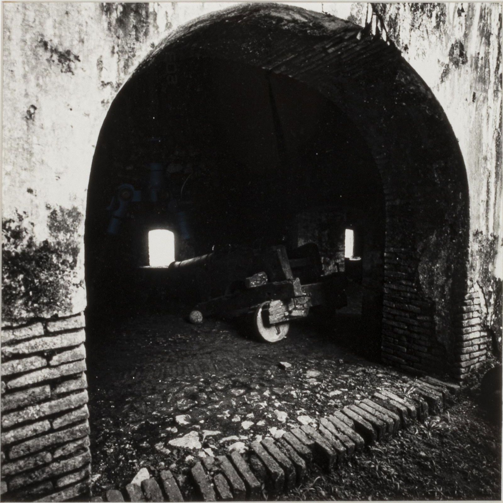 Earlie Hudnall, Jr., b. 1946, Gun Position at the: Earlie Hudnall, Jr.b. 1946Gun Position at the Citadelgelatin silverprint10-1/2 x 10-1/2 inches (image)signed and titled