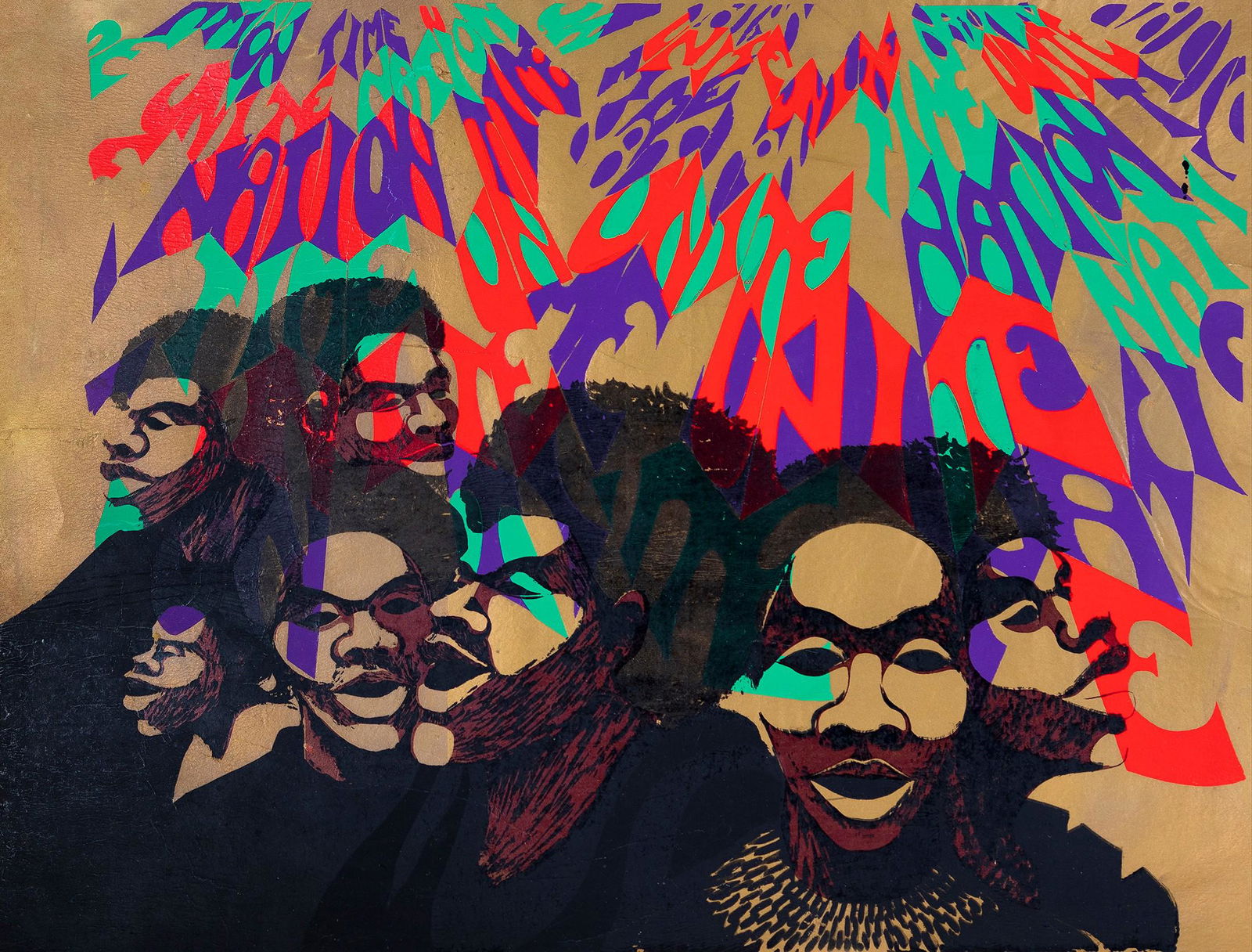 Barbara Jones-Hogu, 1938-2017, untitled, Nation Time (1 of 1)