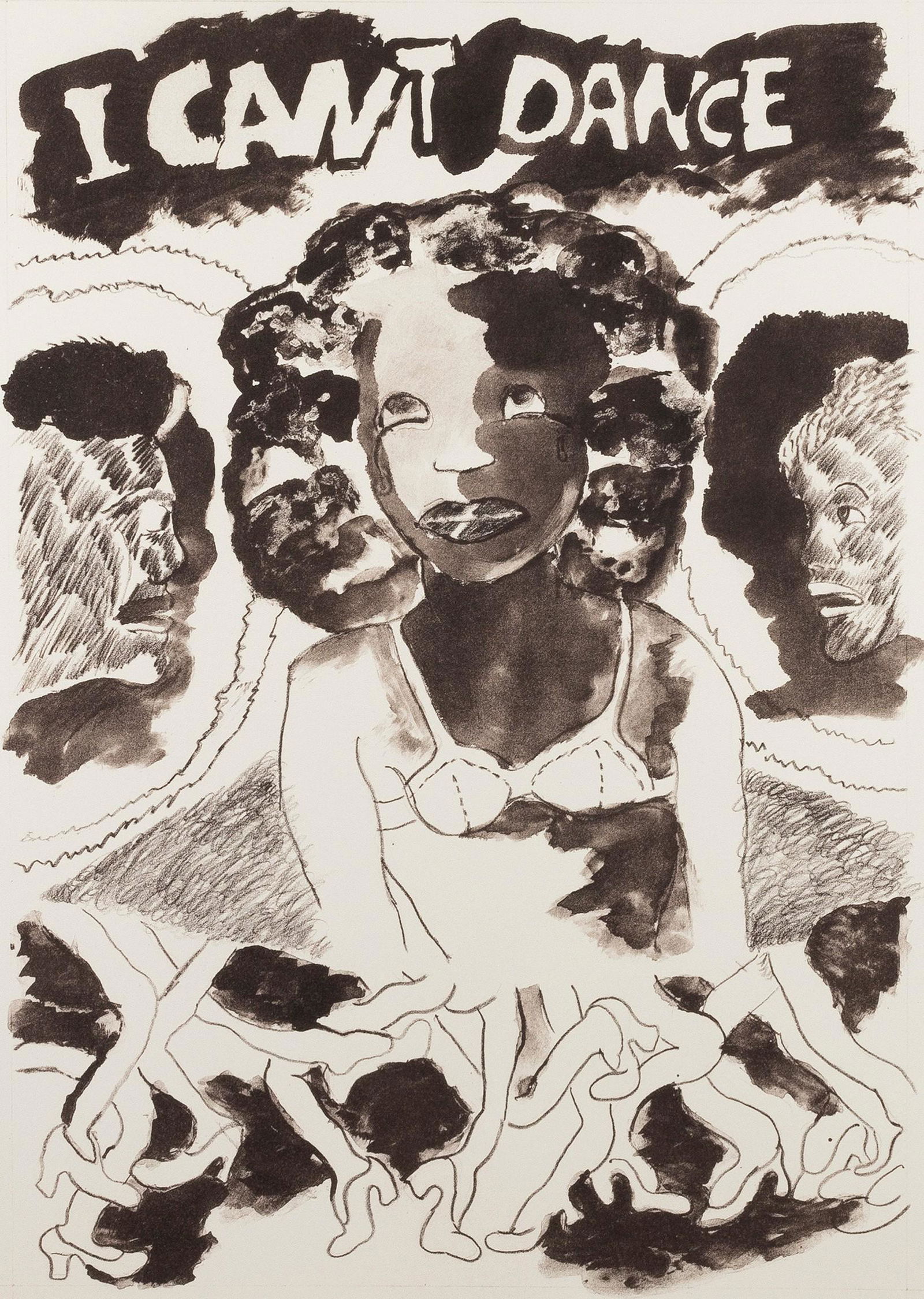 Robert Colescott, 1925-2009, I Can't Dance (1 of 1)