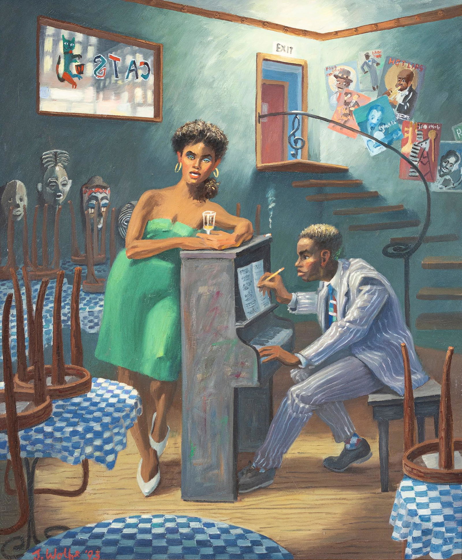 John D. Wolfe, 20th century, After Hours (1 of 1)