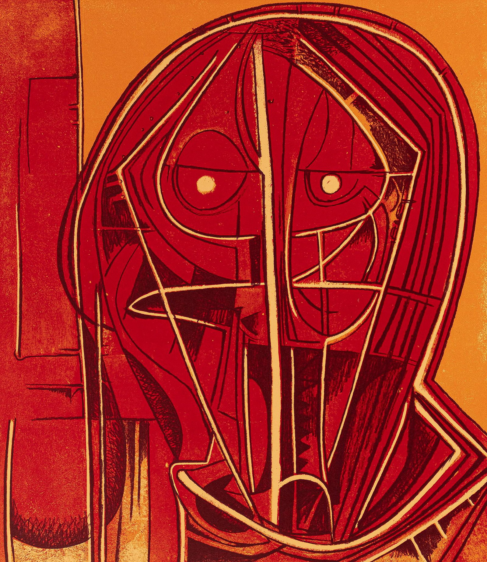 Leroy Clarke, 1938-2021, untitled, Mask (1 of 1)