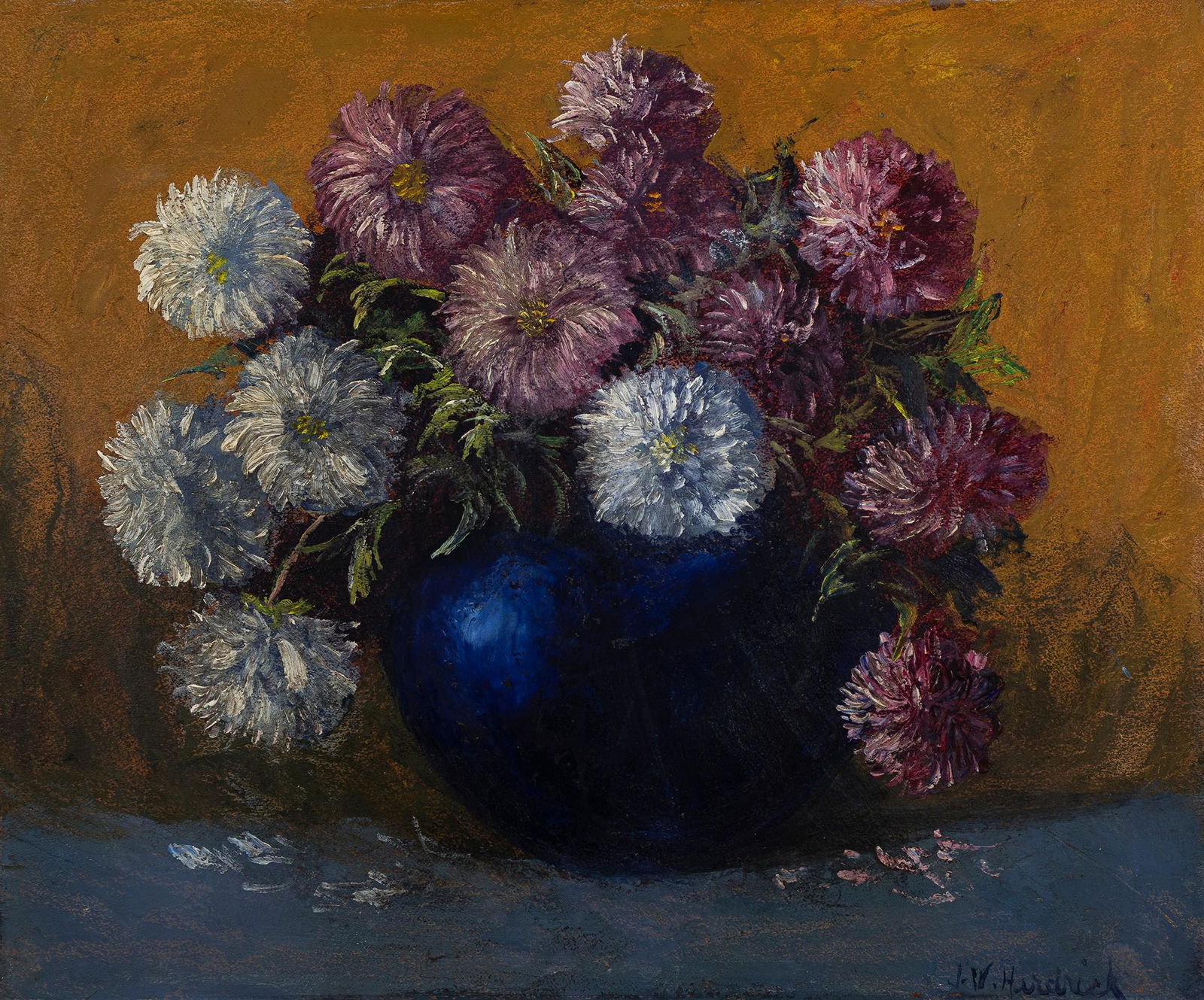 John Wesley Hardrick, 1891-1968, Still Life: John Wesley Hardrick1891-1968Still Lifec. 1930soil on board20 x 24 inchessignedoriginal frame