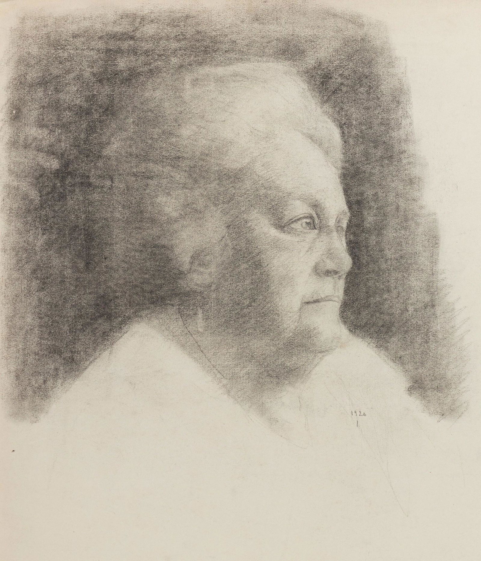 William H. Johnson, 1901-1970, Portrait of a Woman (1 of 1)