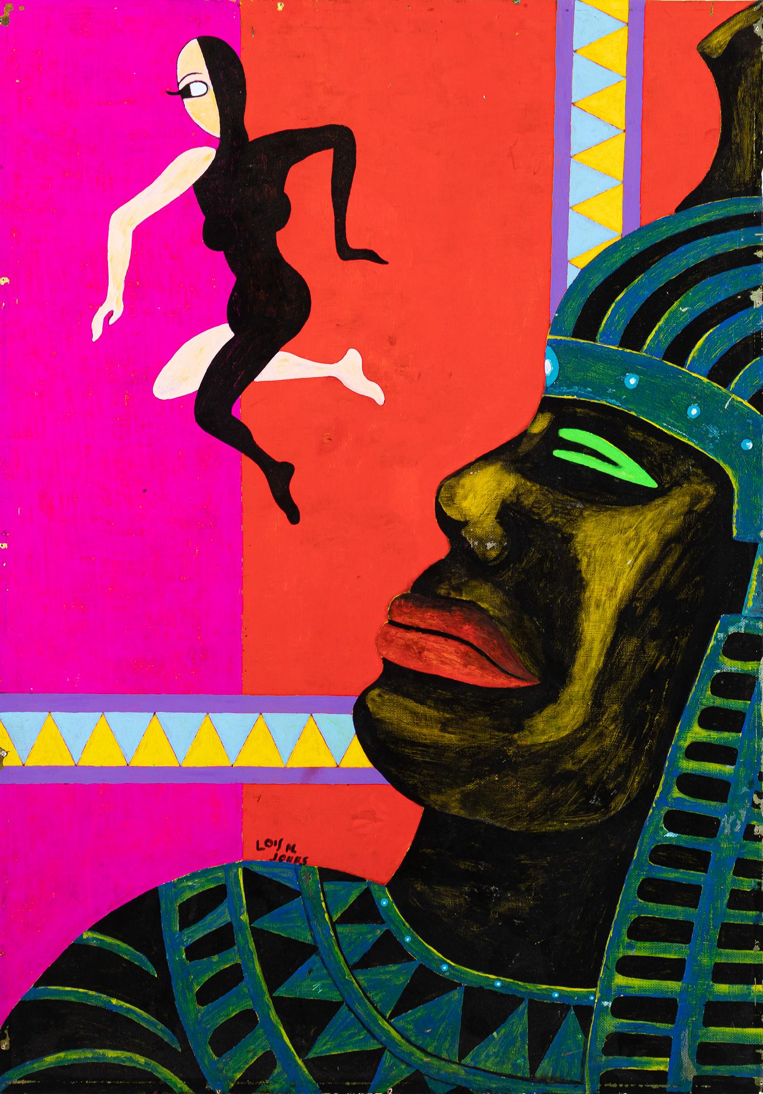 Lois Mailou Jones, 1905-1998, Pharoah's Dream (1 of 2)