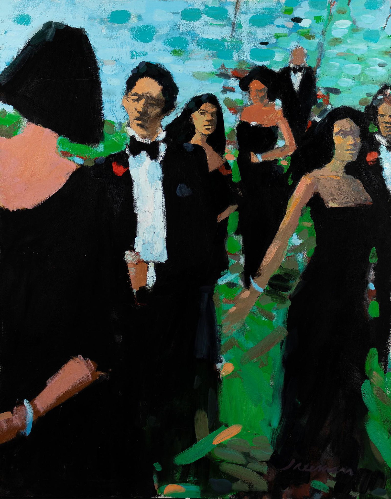 Robert Freeman, b. 1946, untitled: Robert Freemanb. 1946untitledc.1980-1990oil on canvas46 x 36 inchessigned