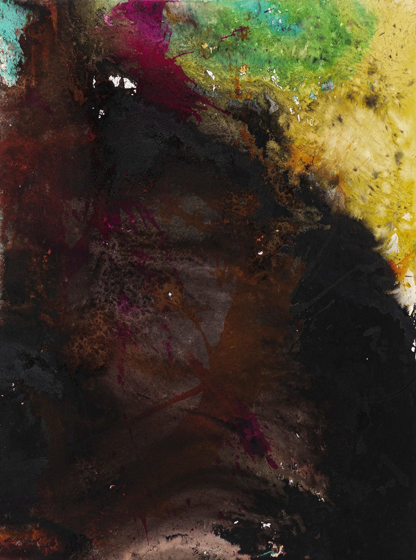 Richard Dempsey, 1909-1987, Storm, Cape Hatteras: Richard Dempsey 1909-1987 Storm, Cape Hatteras 1968-72 watercolor on paper 30 x 22 inches signed, inscribed, "North Carolina" stamped verso with label