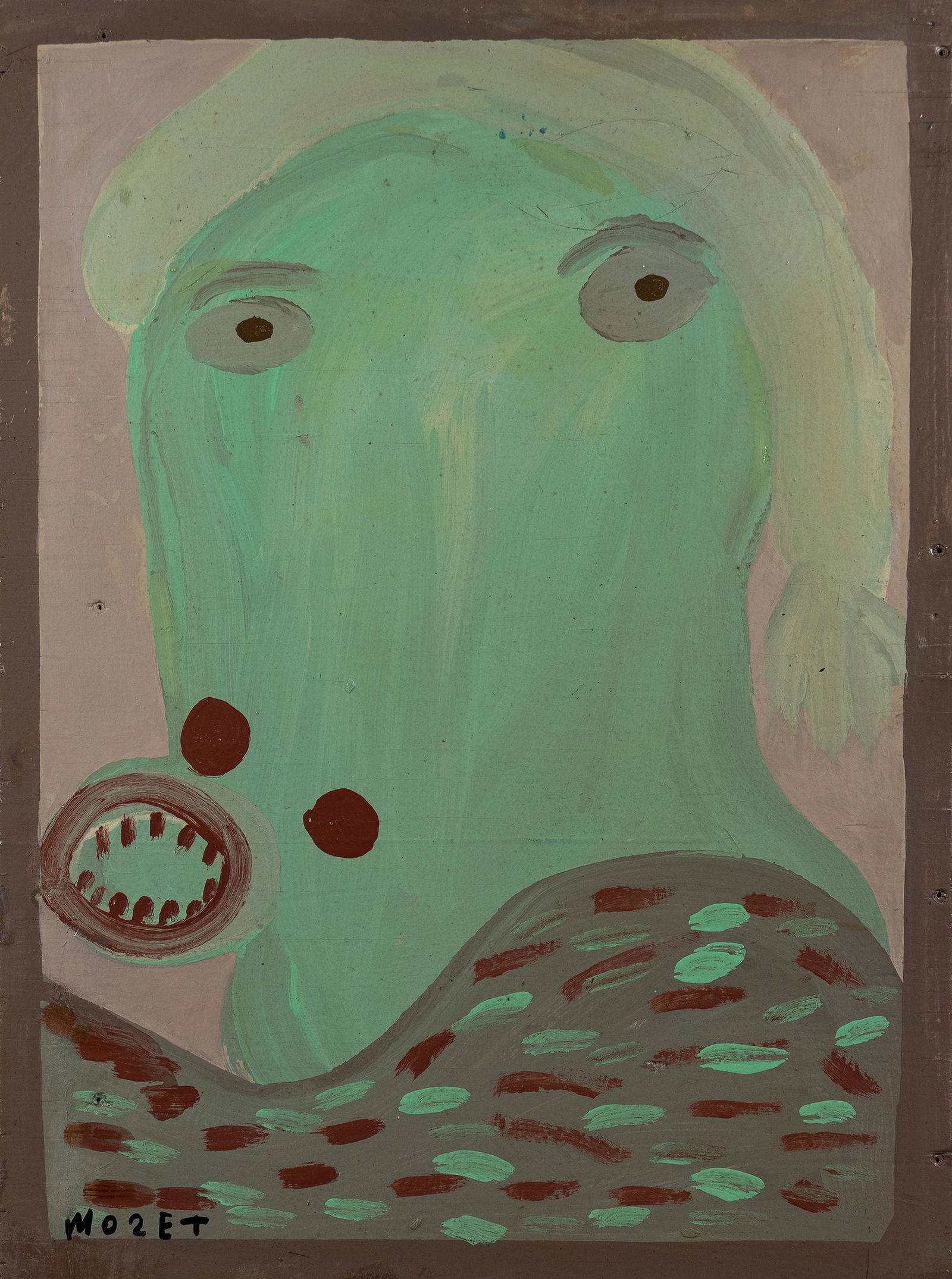 Mose Ernest Tolliver, c.1920-2006, Self Portrait of Me (1 of 1)