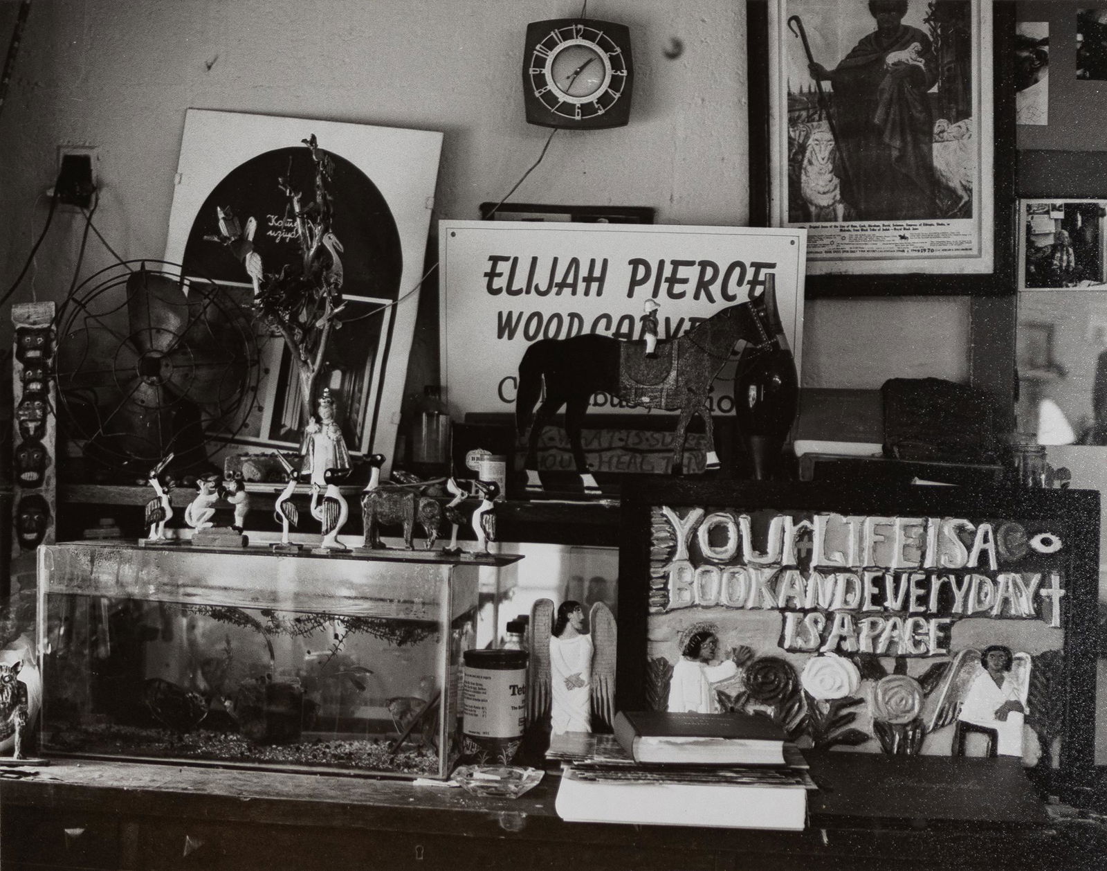 Kojo Kamau, 1939-2016, Your Life (Elijah Pierce) (1 of 1)