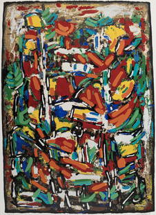 David Driskell, 1931-2020, Accent of Autumn: David Driskell1931-2020Accent of Autumn2017textured serigraph32-1/2 x 23 inches (image)42 x 30 inches (sheet)signed, dated, titled, numbered 33/60