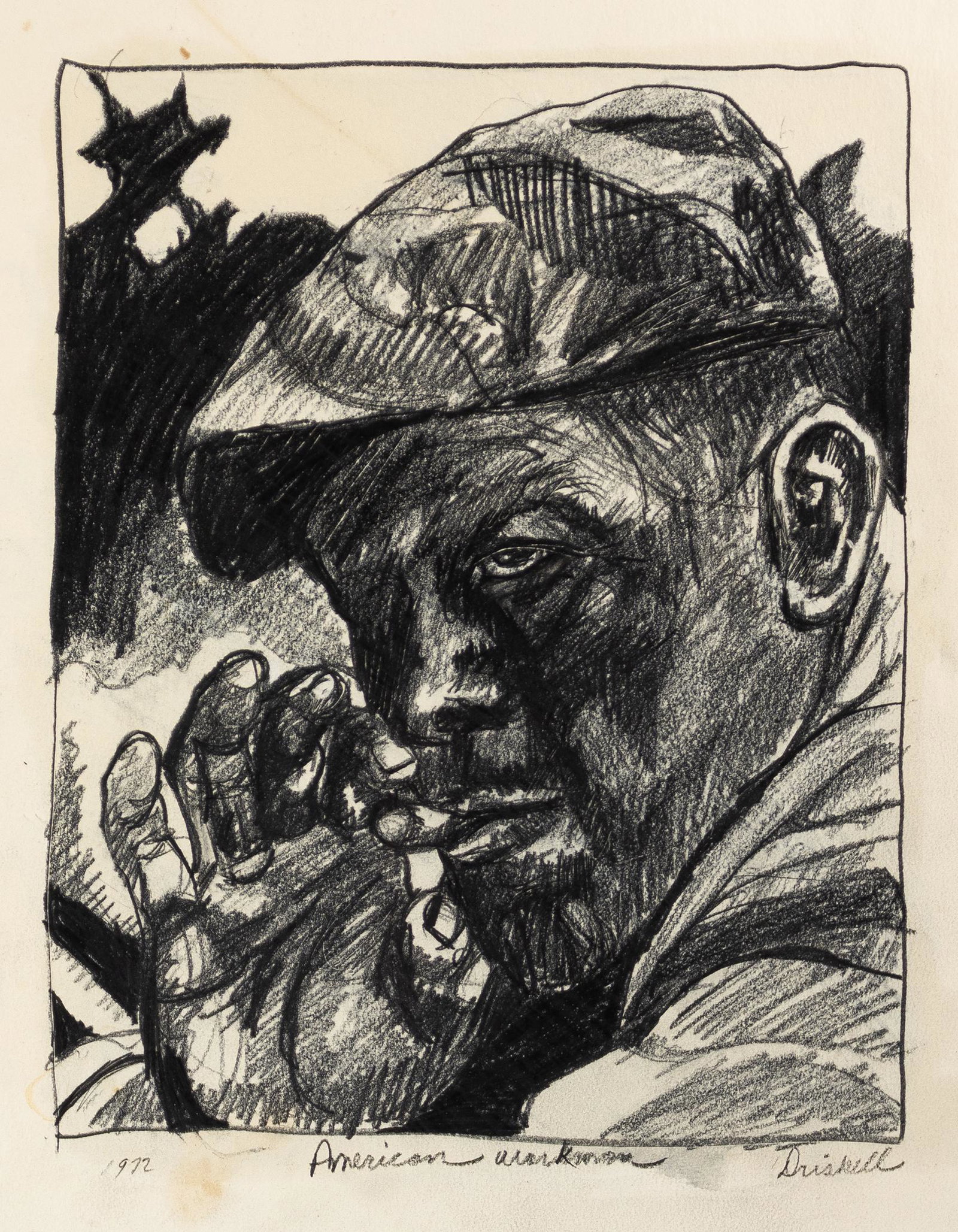 David Clyde Driskell, 1931-2020, American Worker (1 of 2)