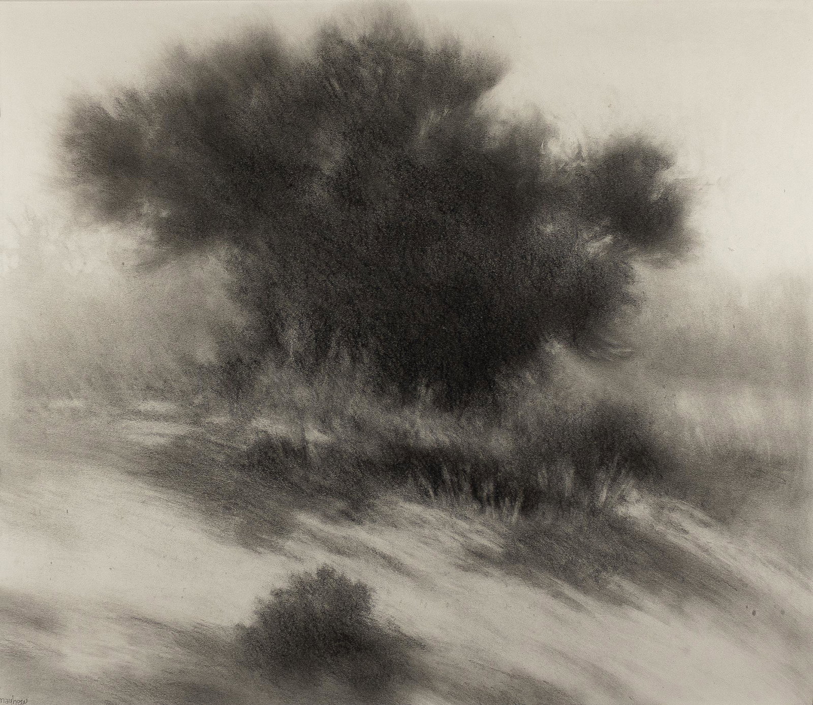 Richard Mayhew, b. 1924, untitled, Landscape (1 of 1)