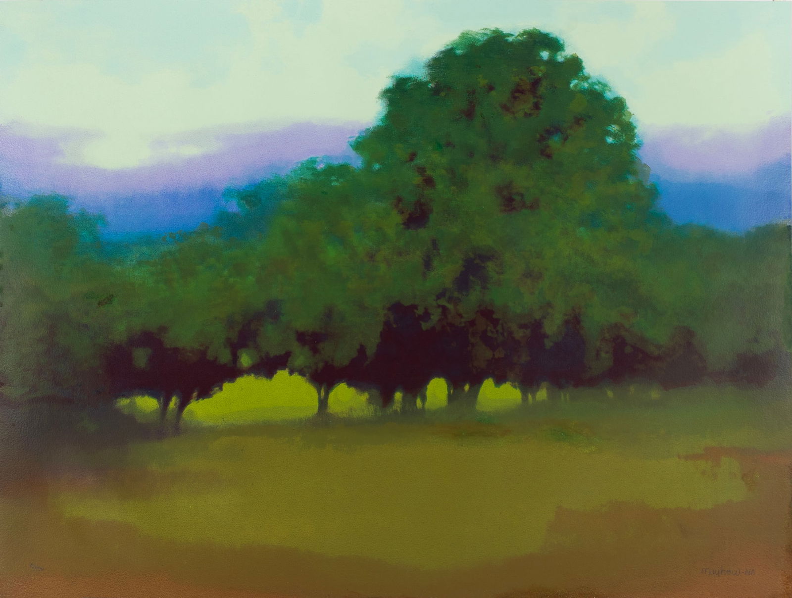 Richard Mayhew, b. 1924, Atascadero (1 of 1)