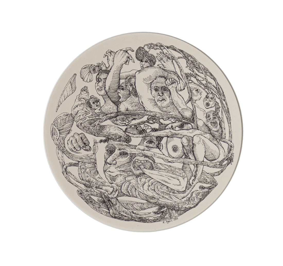 Roland Ayers, 1932-2014, untitled, Figures (1 of 2)