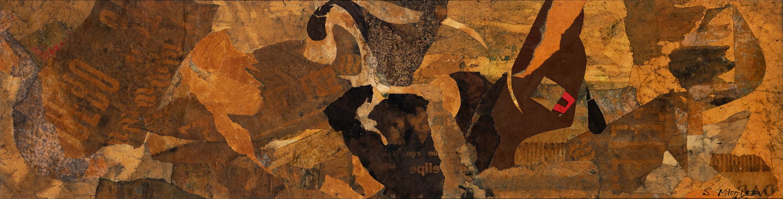 Sam Middleton, 1927-2015, Collage # 84 (1 of 2)