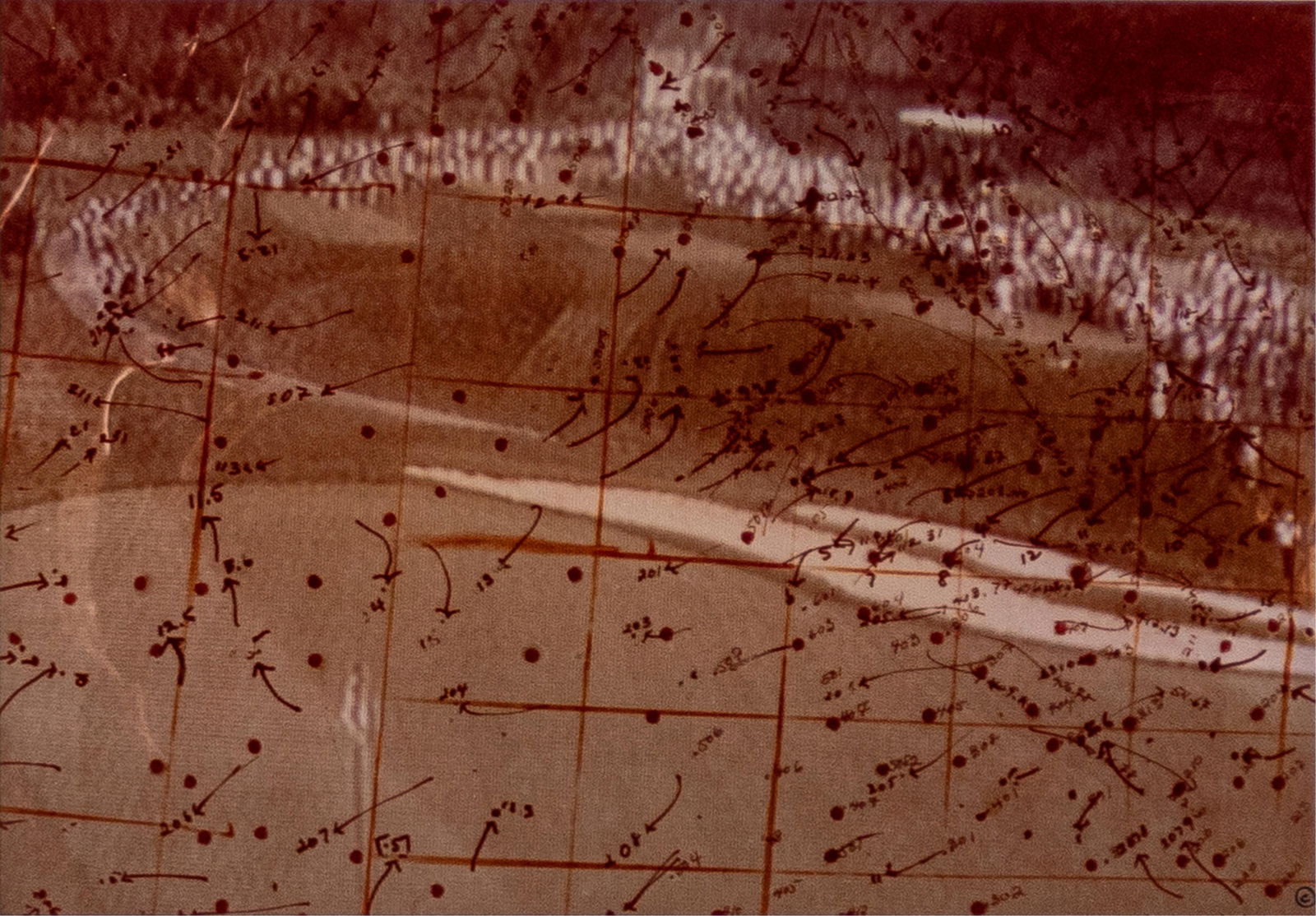 Howardena Pindell, b. 1943, Video Drawing: Golf Series: Howardena Pindellb. 1943Video Drawing: Golf Series1977c-print documenting drawing on acetate over television screen4-1/2 x 6-1/2 inches (image)signed, dated, numbered 1/10Provenance: priva