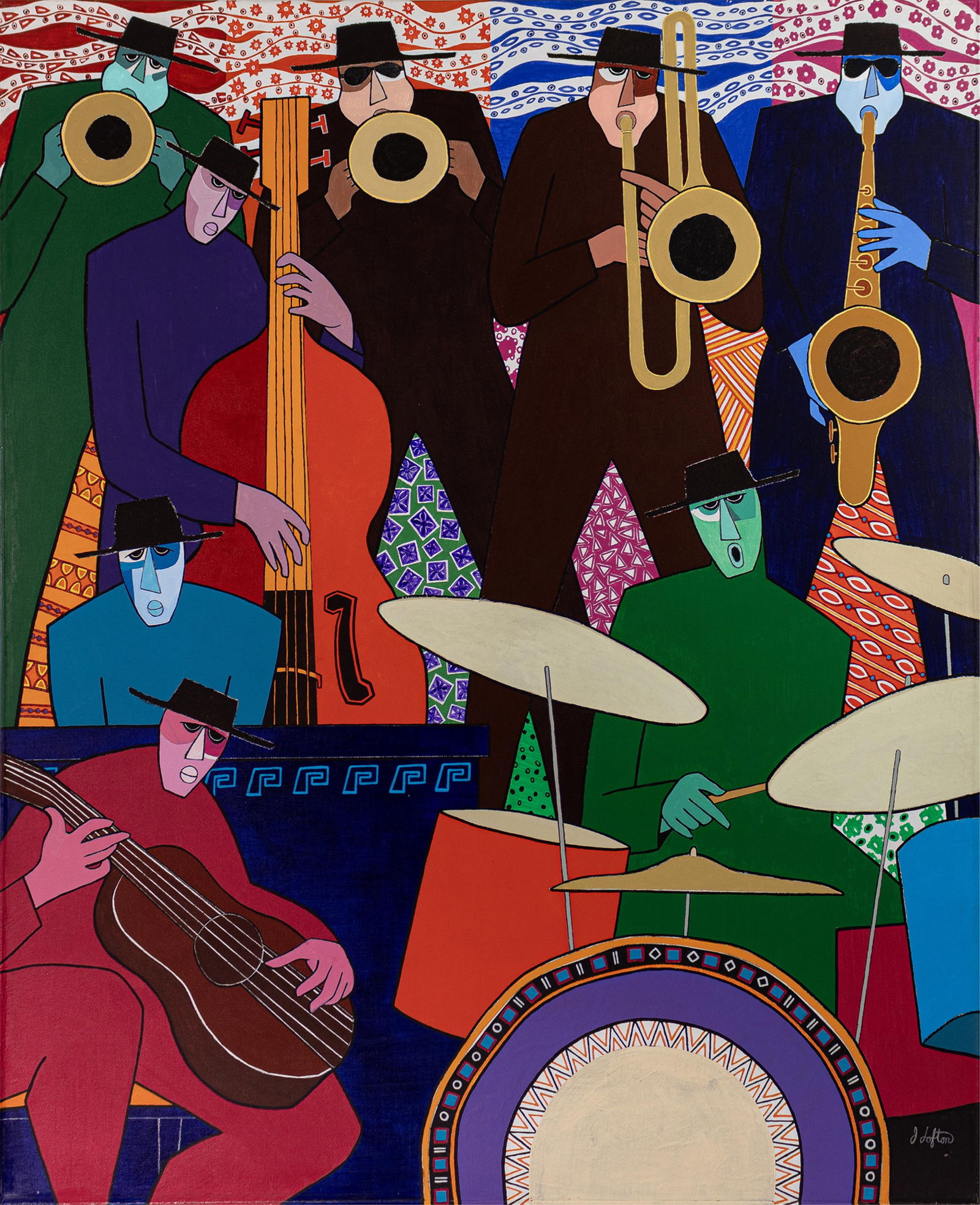 Joseph Lofton, 1923-2018, Octet (1 of 1)