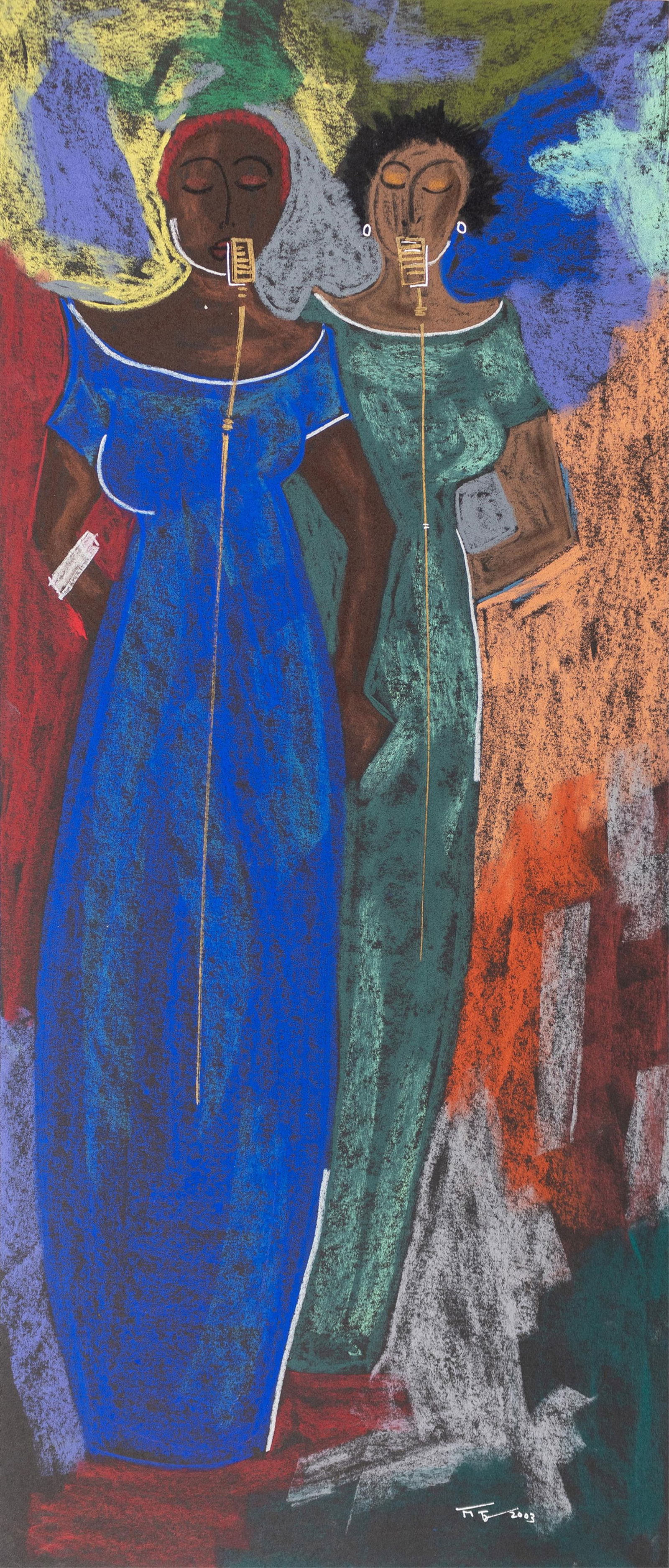 Frank Frazier, b. 1943, Jazz Singers (1 of 1)