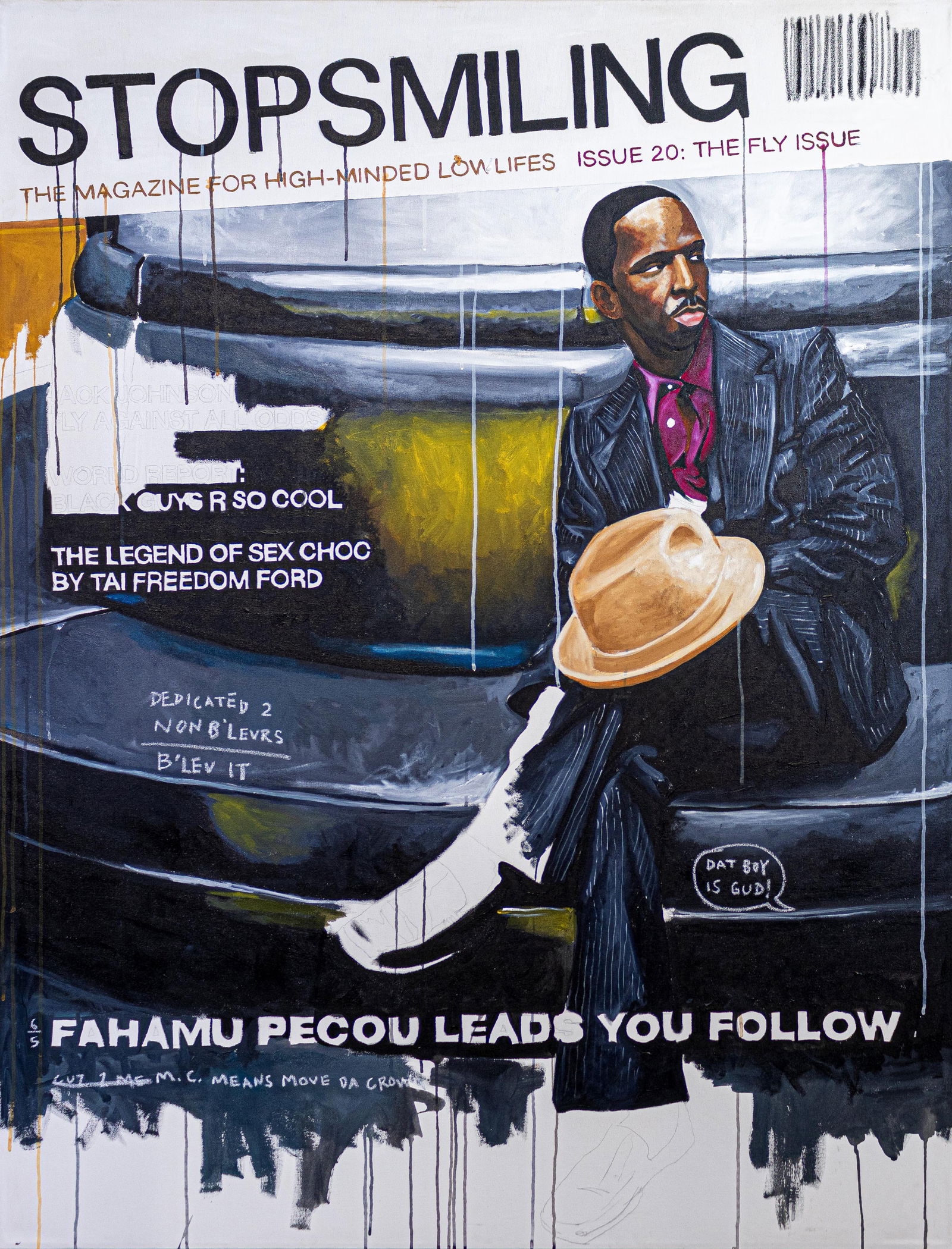 Fahamu Pecou, b. 1975, B'lev it (1 of 1)