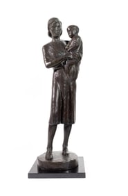 Richmond Barthe, 1901-1989, Little Spanish Mother