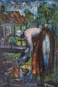 William Tolliver, 1951-2000, Feeding the Chickens