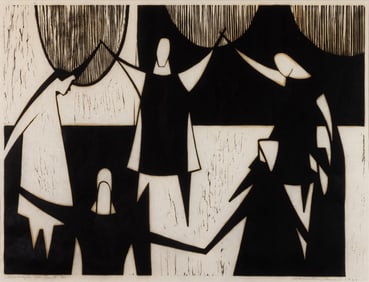 Samella Lewis, 1923-2022, Children's Game II