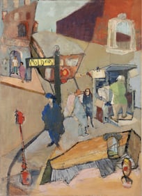 Benny Andrews, 1930-2006, untitled, Old City