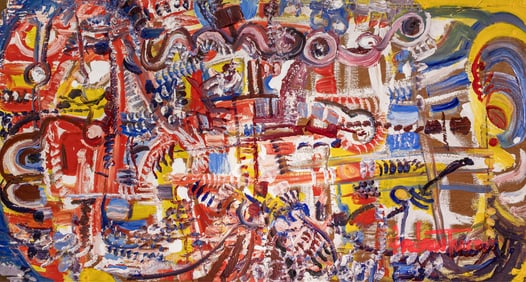 Andrew Turner, 1944-2001, untitled (abstracted celebration)
