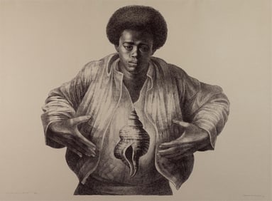 Charles White, 1918-1979, Sound of Silence