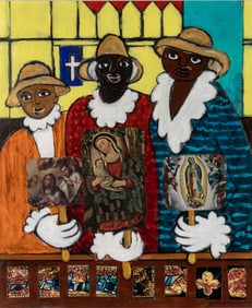 Ann Tanksley, b. 1934, Three Church Ladies