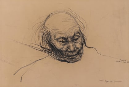 Tyrone Geter, b. 1945, Portrait of a Man