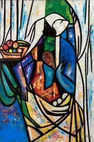 William Tolliver, 1951-2000, Woman with Fruit