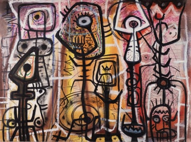 Danny Simmons, b. 1953, untitled