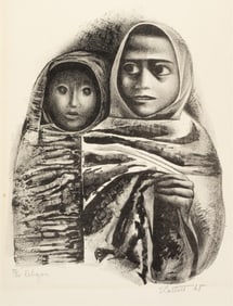 Elizabeth Catlett, 1915-2012, Rebozos