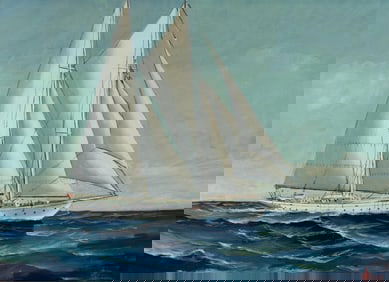 Joe Selby, 1893-1960, Sailing Boat