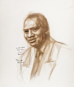 Herman Kofi Bailey, 1931-1981, untitled, portrait of a man