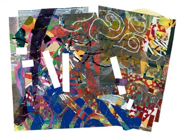 Sam Gilliam, 1933-2022, In the Fog
