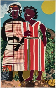 Romare Bearden, 1911-1988, Two Women