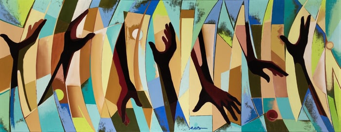 Benjamin Britt, 1923-1996, untitled, Hands