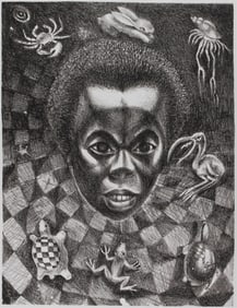 John Biggers, 1924-2001, At Risk