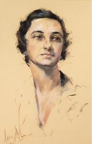 Artis Lane, b. 1927, Portrait of a Woman