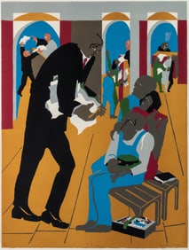 Jacob Lawrence, 1917-2000, To the Defense