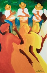 Bernard Stanley Hoyes, b. 1951, Mambo Congas