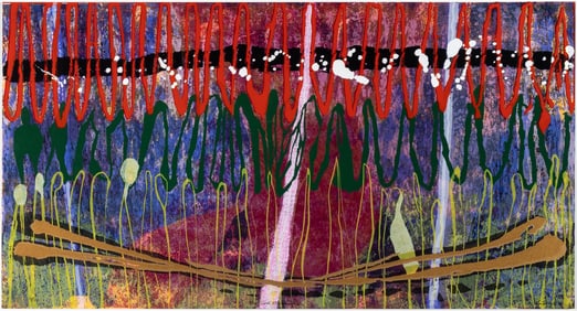 Lou Stovall, 1937-2023, The Sixth Movement II