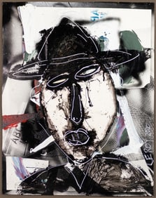 Leroy Johnson, b. 1937, untitled, Portrait