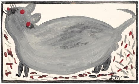 Mose Ernest Tolliver, 1920-2006, untitled, Cat