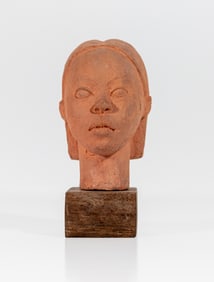 William Ellsworth Artis, 1914-1977, Head of a Young Girl