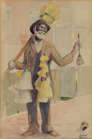Charles Dawson, 1889-1981, The Broom Vendor
