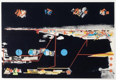 Sam Middleton, 1927-2015, The Rhythm Series (Black)