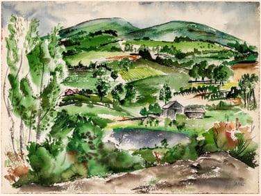 Charles Alston, 1907-1977, untitled, Upstate New York